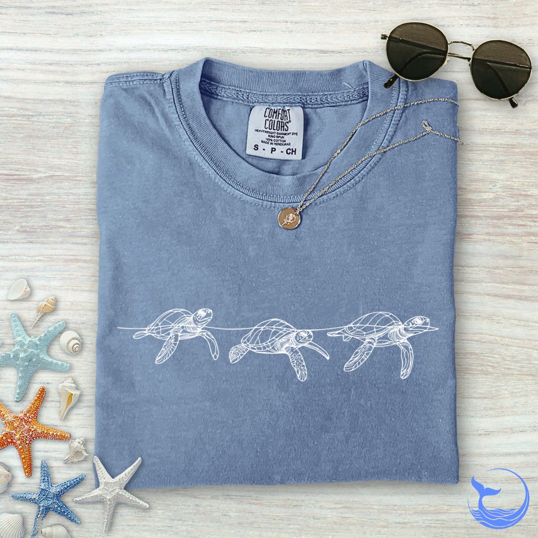 3 Turtles Comfort Colors T-Shirt