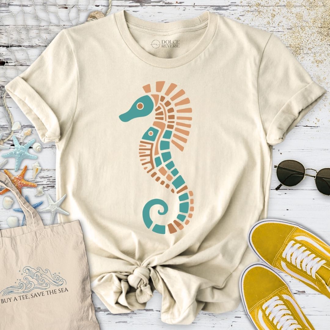 Aztec Seahorse T-Shirt