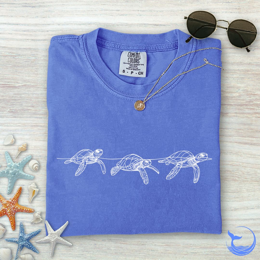 3 Turtles Comfort Colors T-Shirt