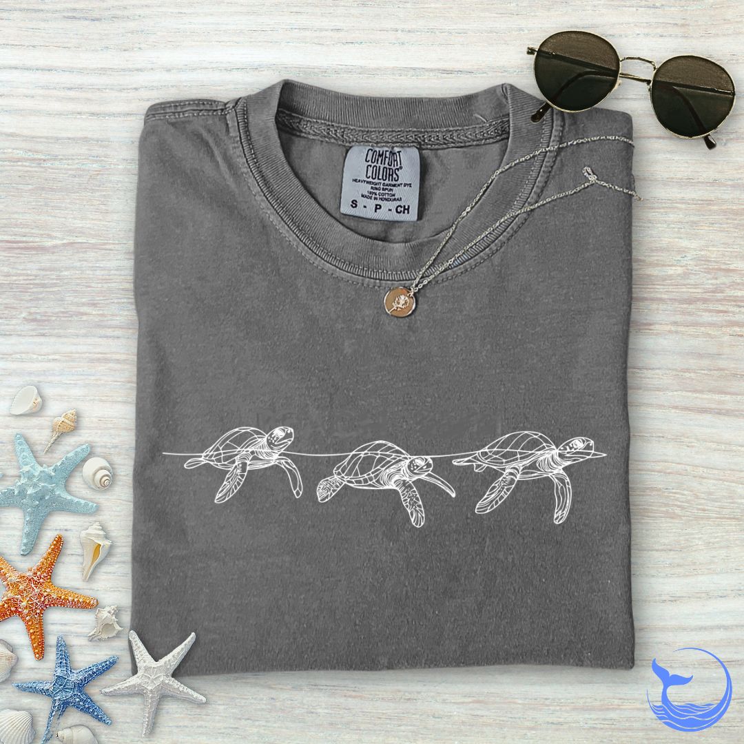 3 Turtles Comfort Colors T-Shirt