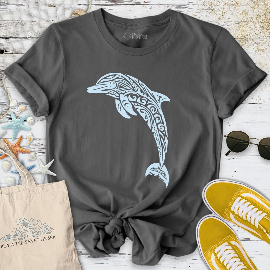 Tribal Dolphin T-Shirt