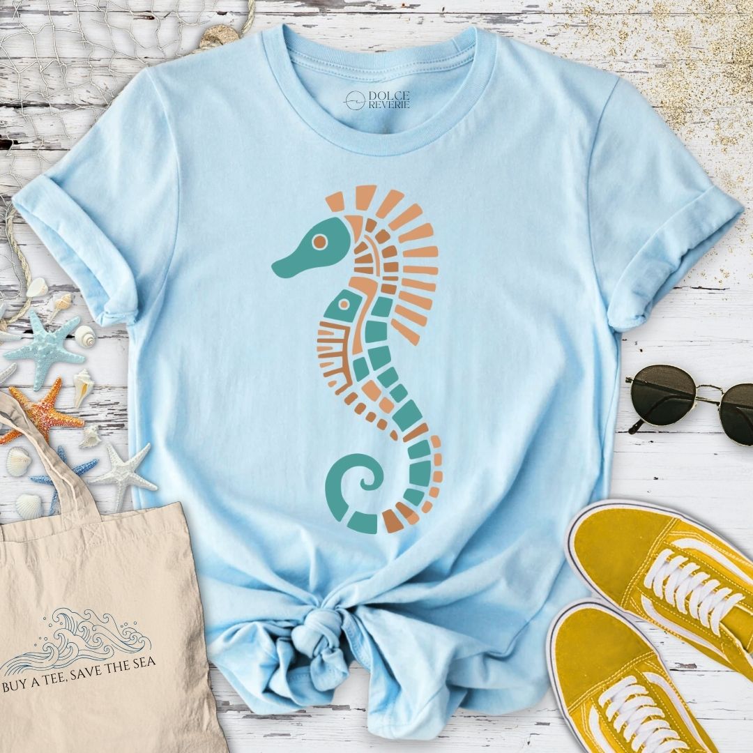 Aztec Seahorse T-Shirt