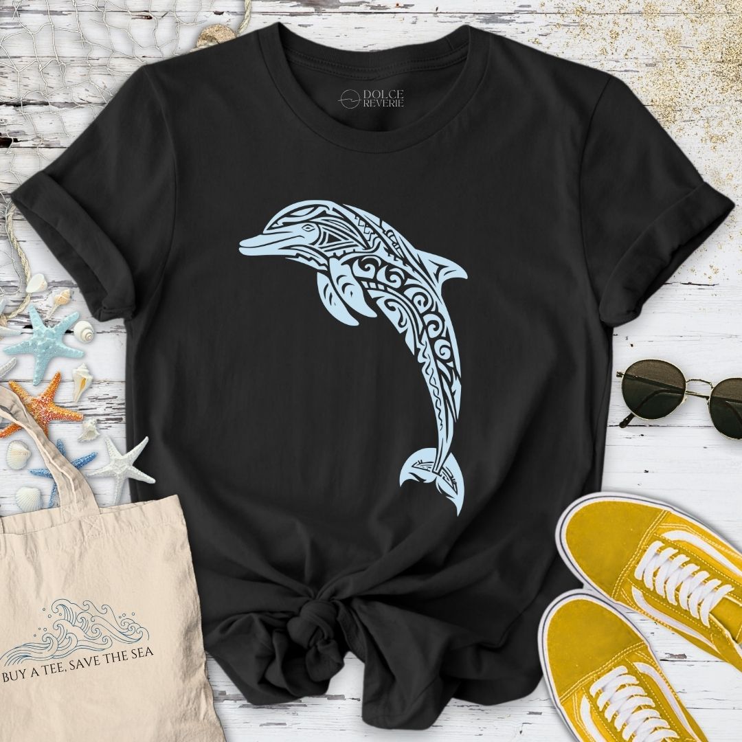 Tribal Dolphin T-Shirt
