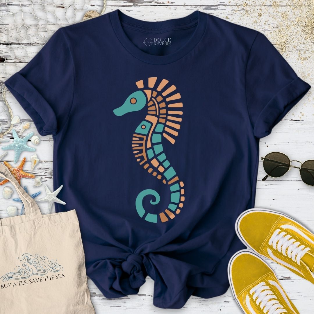 Aztec Seahorse T-Shirt