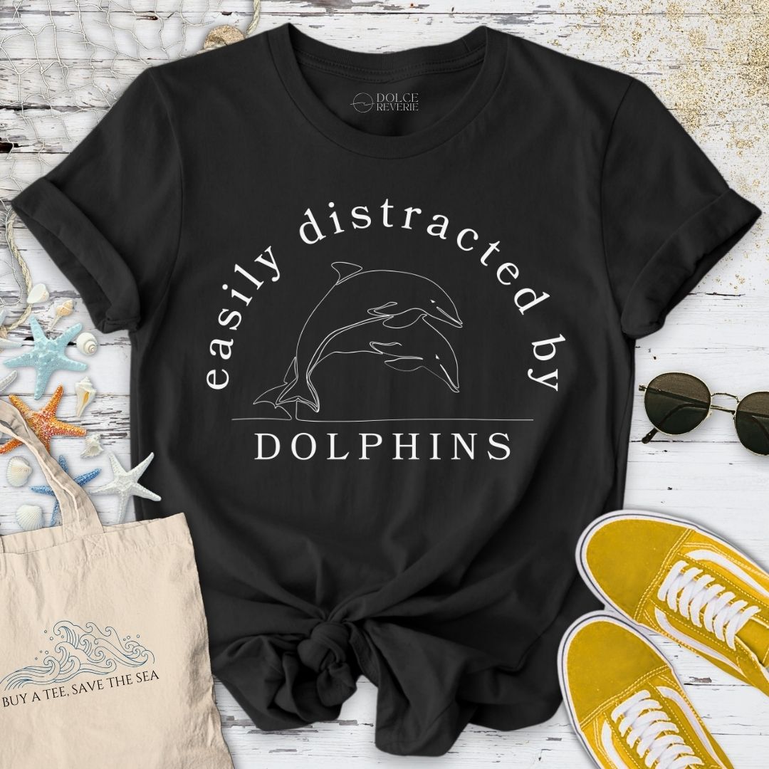 Distracted By Dolphins T-Shirt