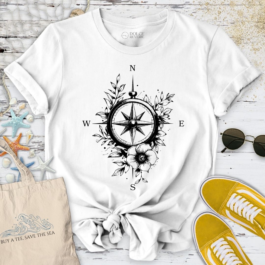 Floral Compass T-Shirt