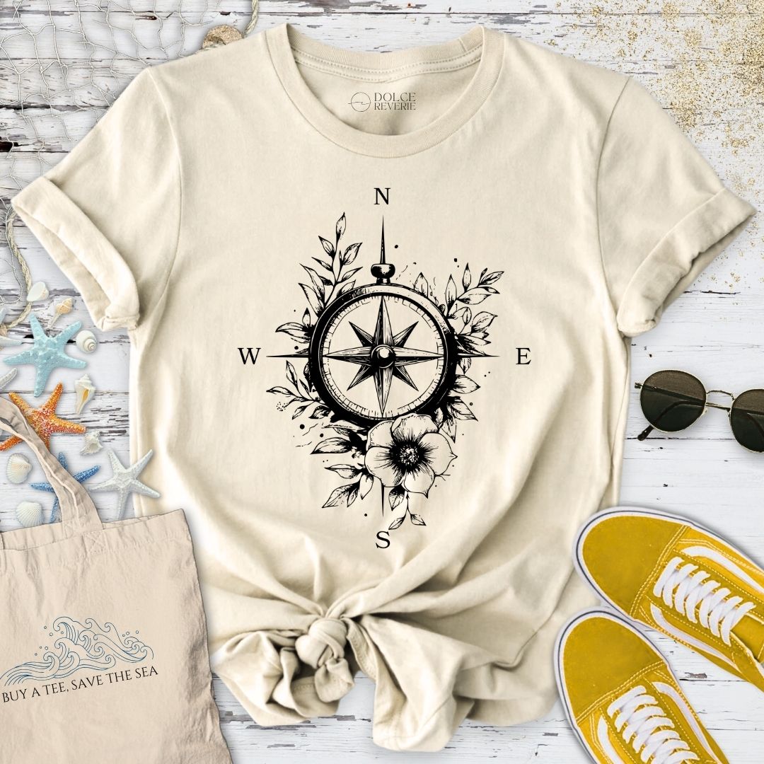 Floral Compass T-Shirt