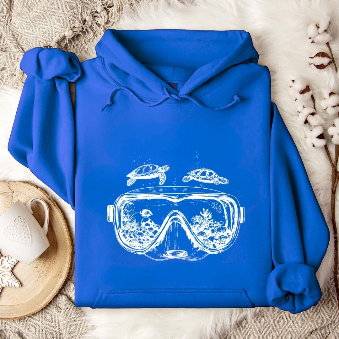 Scuba Diving Mask Hoodie