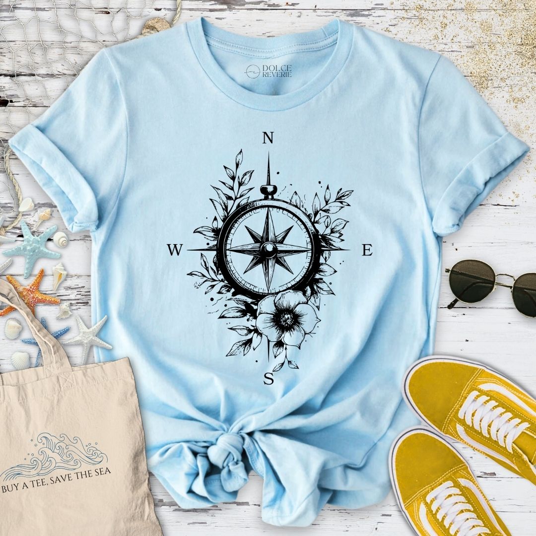 Floral Compass T-Shirt