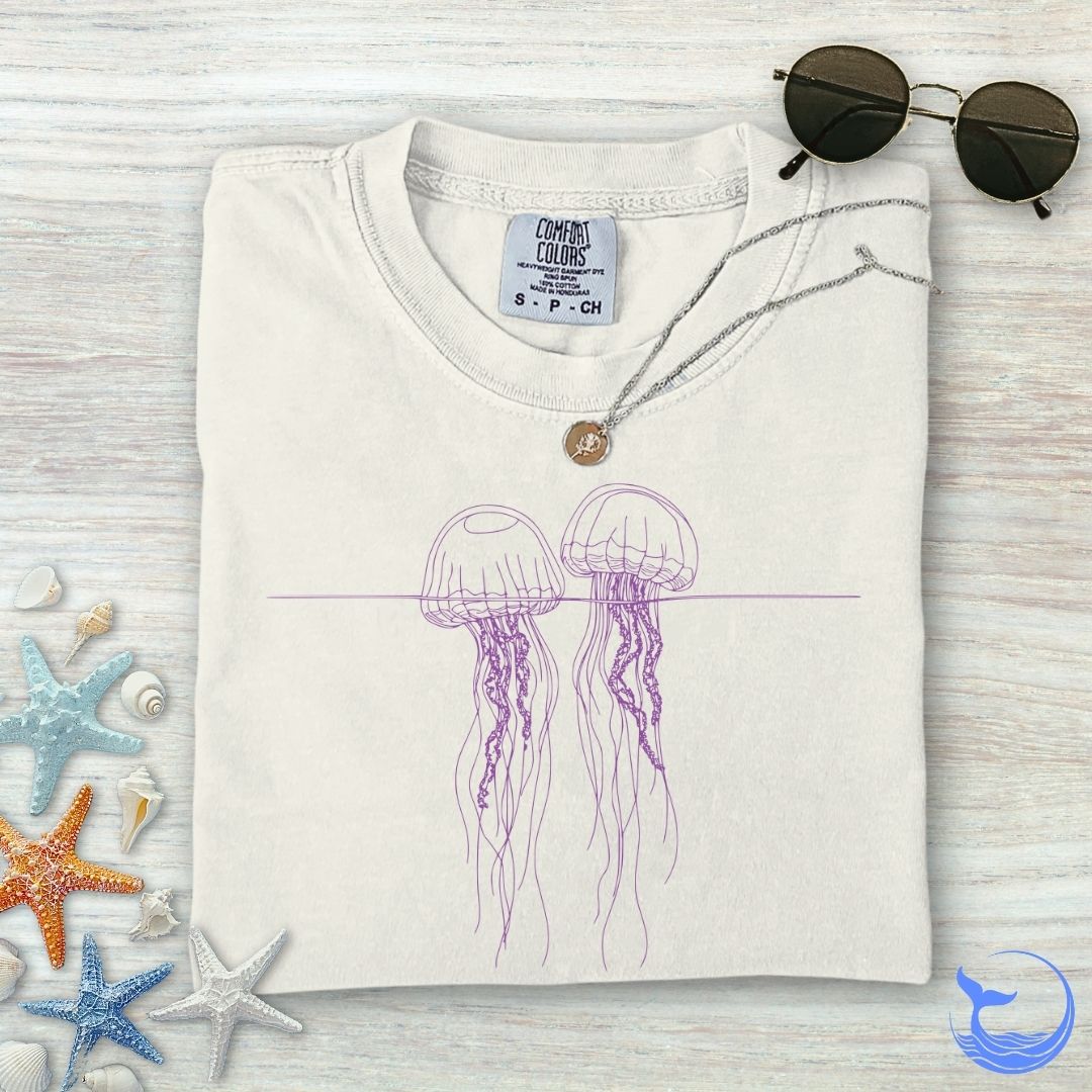 2 Jellyfish Comfort Colors T-Shirt