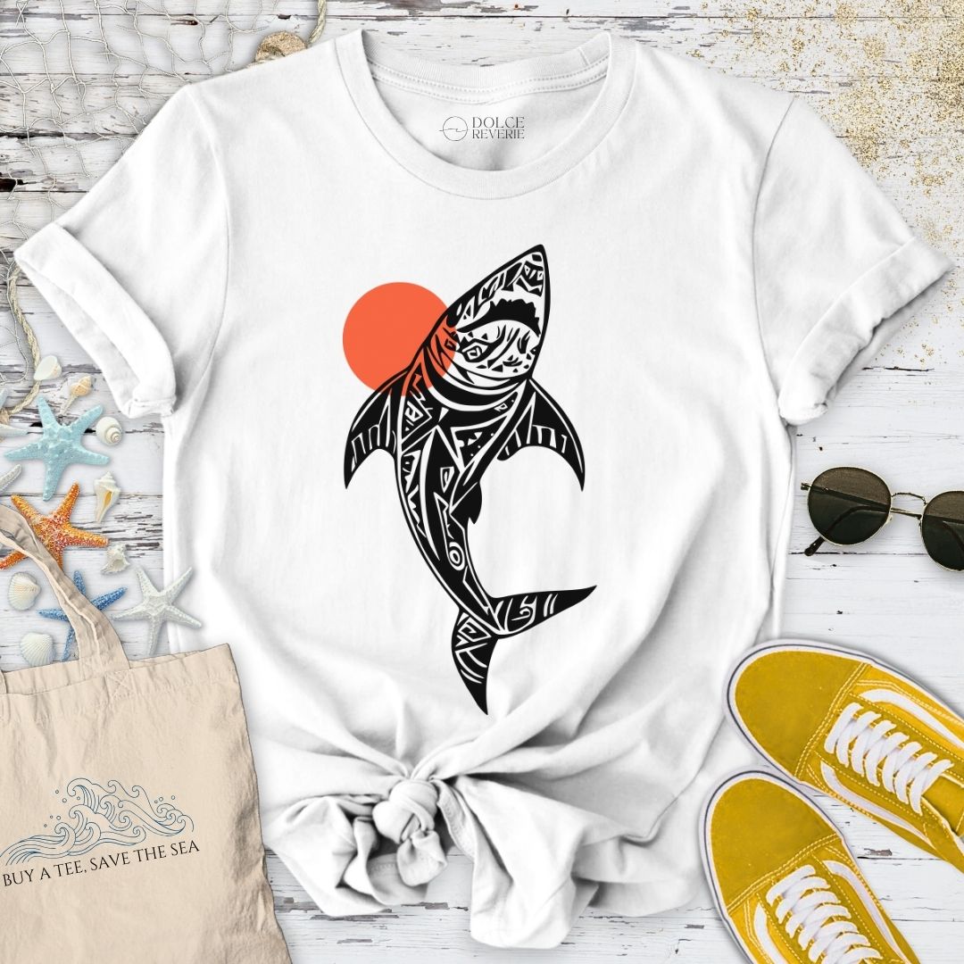 Tribal Shark T-Shirt
