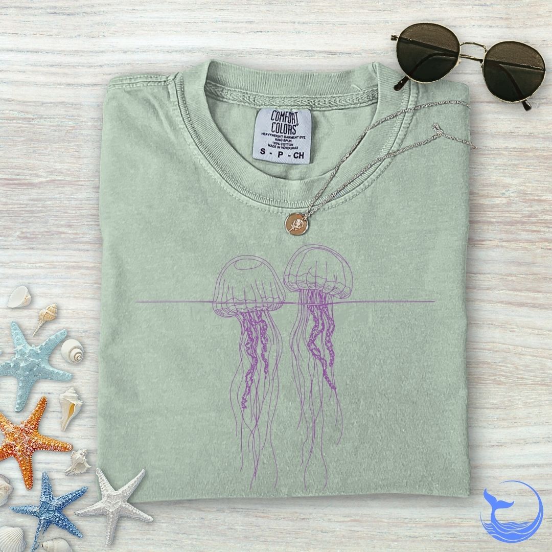 2 Jellyfish Comfort Colors T-Shirt