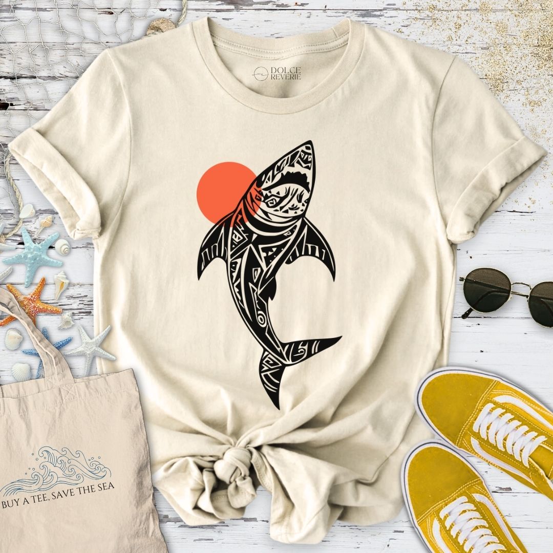 Tribal Shark T-Shirt