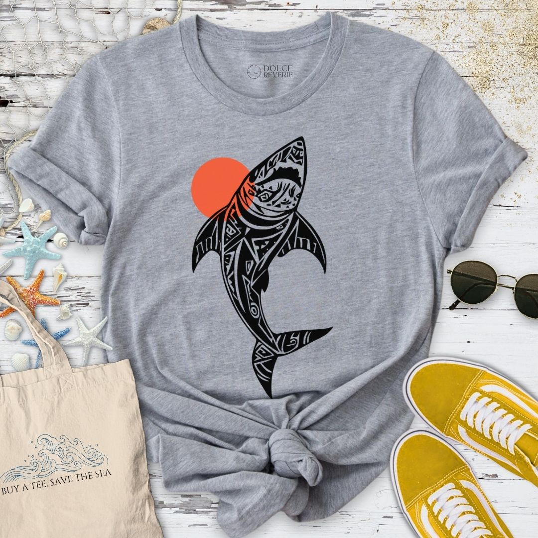Tribal Shark T-Shirt