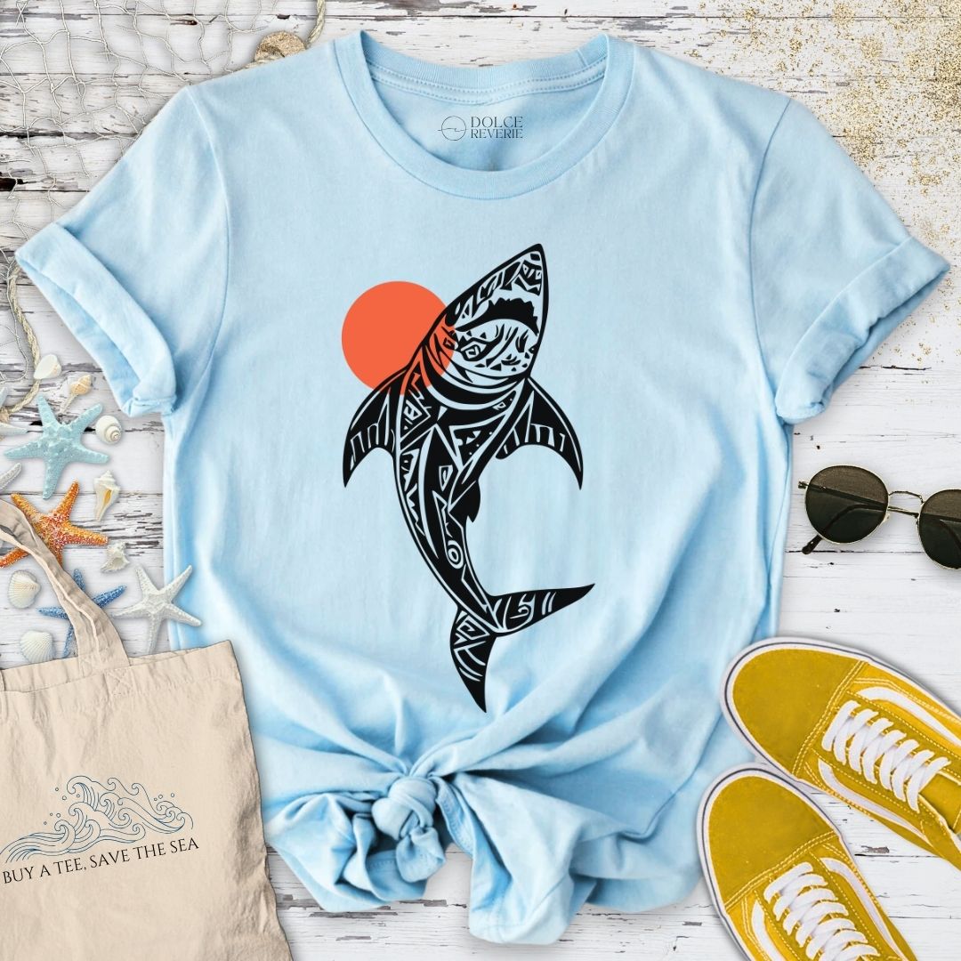 Tribal Shark T-Shirt