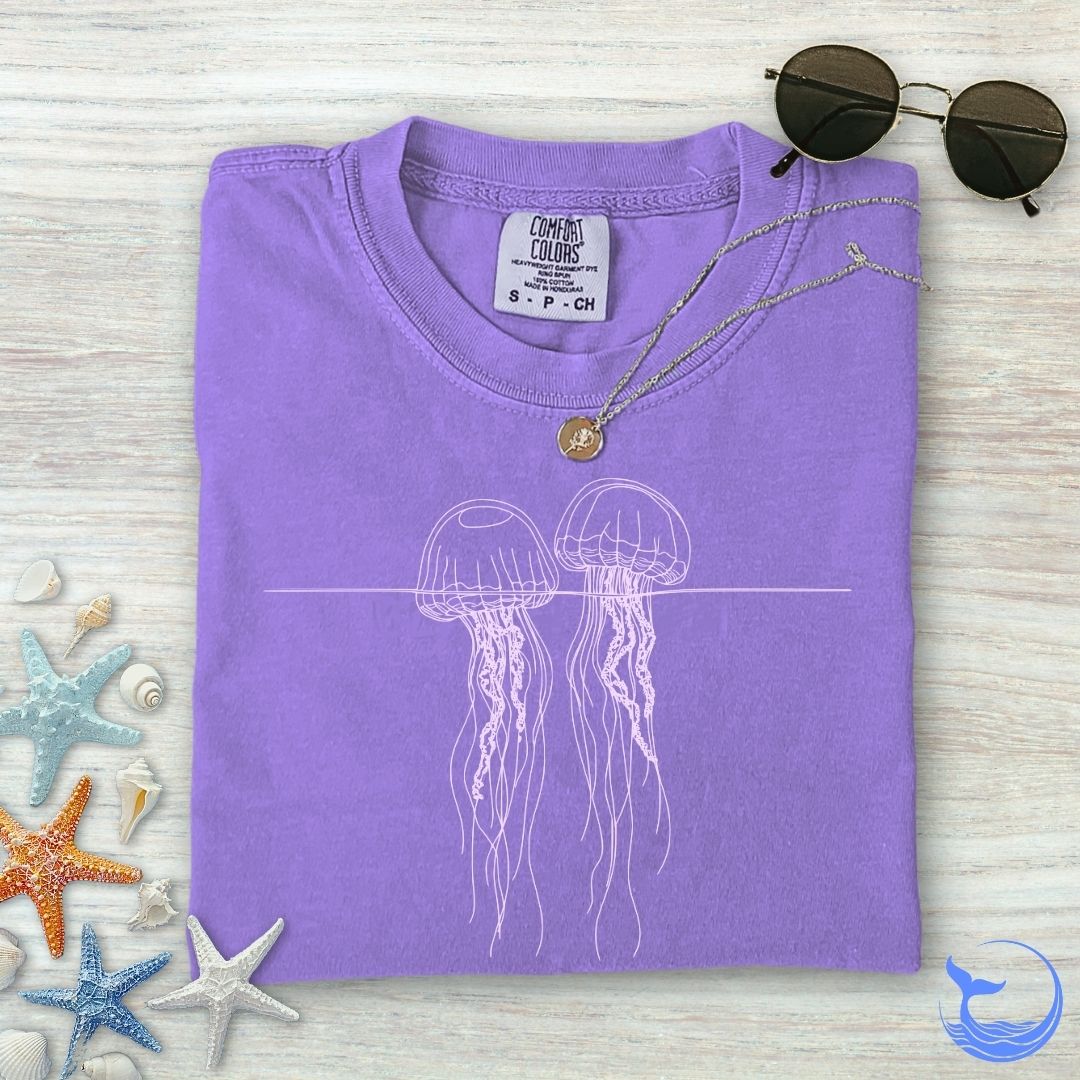 2 Jellyfish Comfort Colors T-Shirt