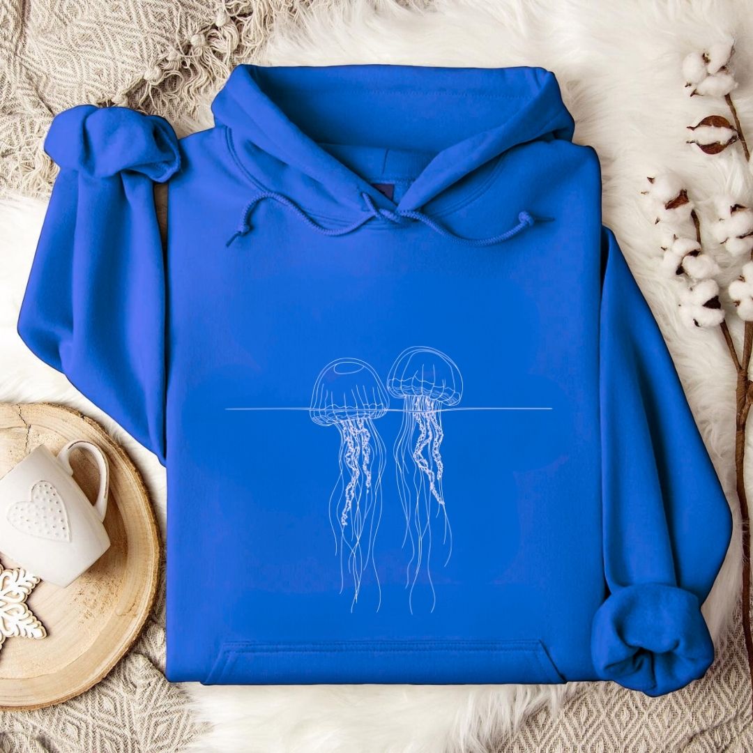 2 Floating Jellyfish Hoodie