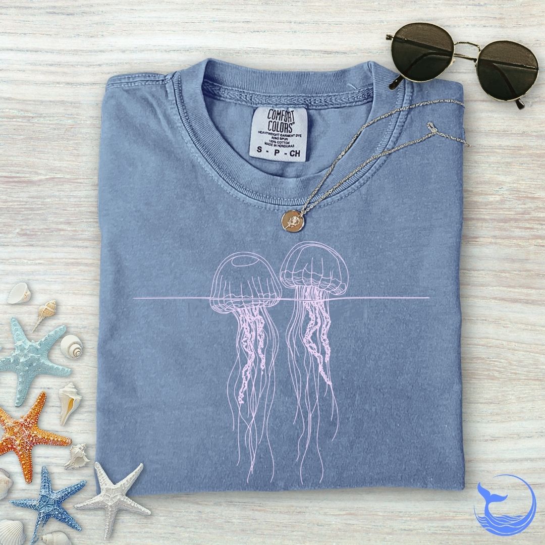 2 Jellyfish Comfort Colors T-Shirt