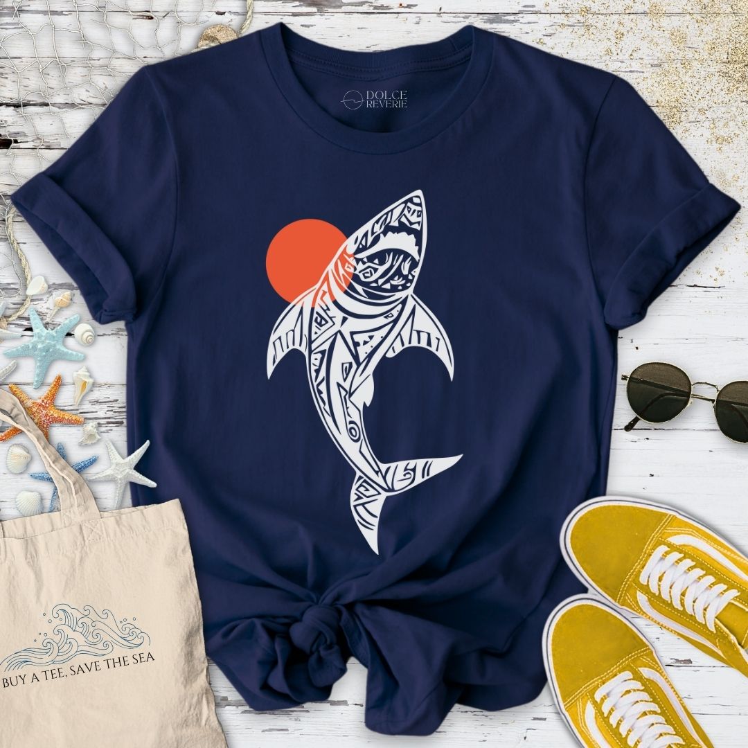 Tribal Shark T-Shirt