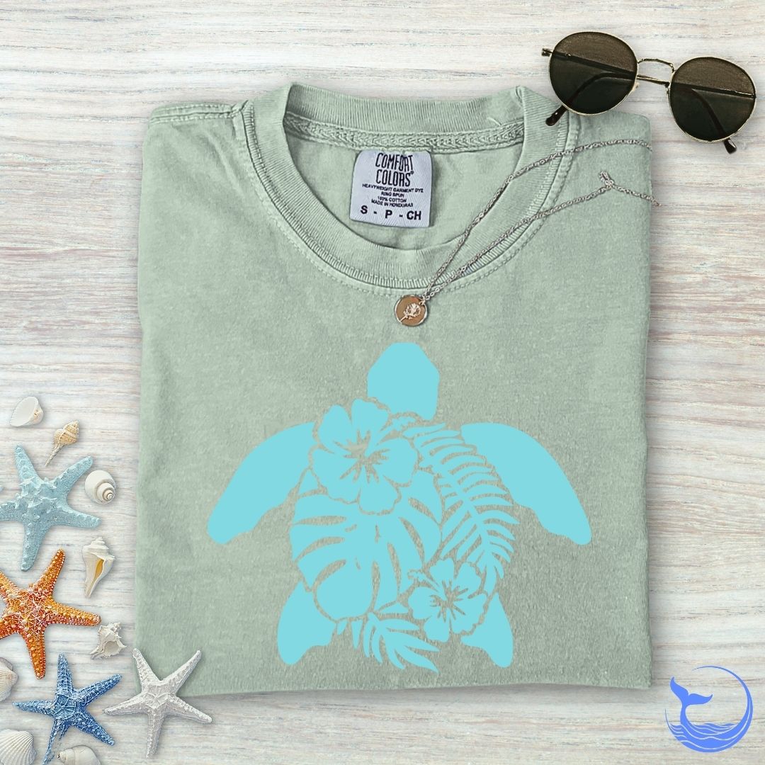 Plant Turtle Comfort Colors T-Shirt