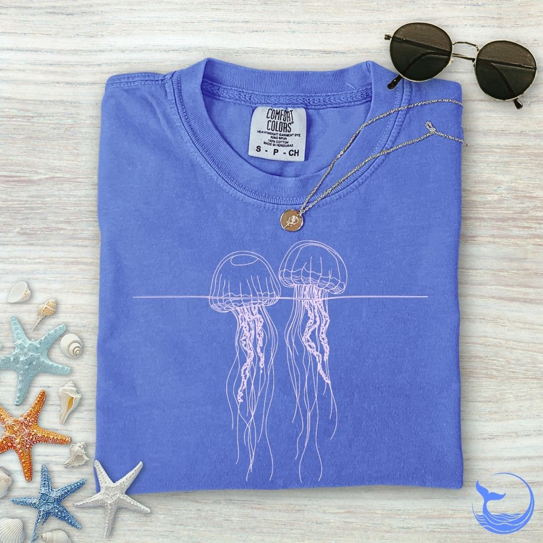 2 Jellyfish Comfort Colors T-Shirt