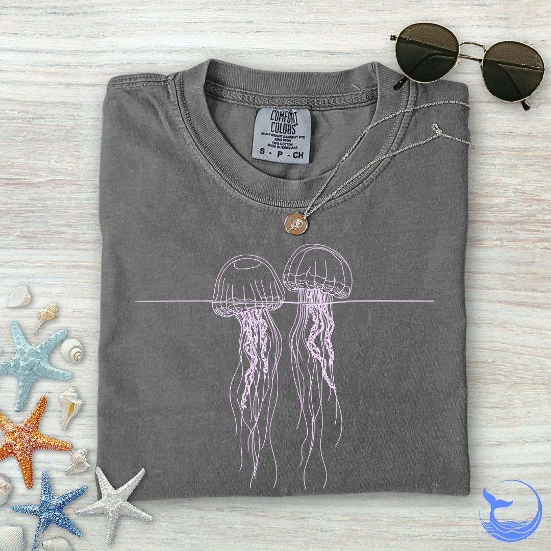 2 Jellyfish Comfort Colors T-Shirt