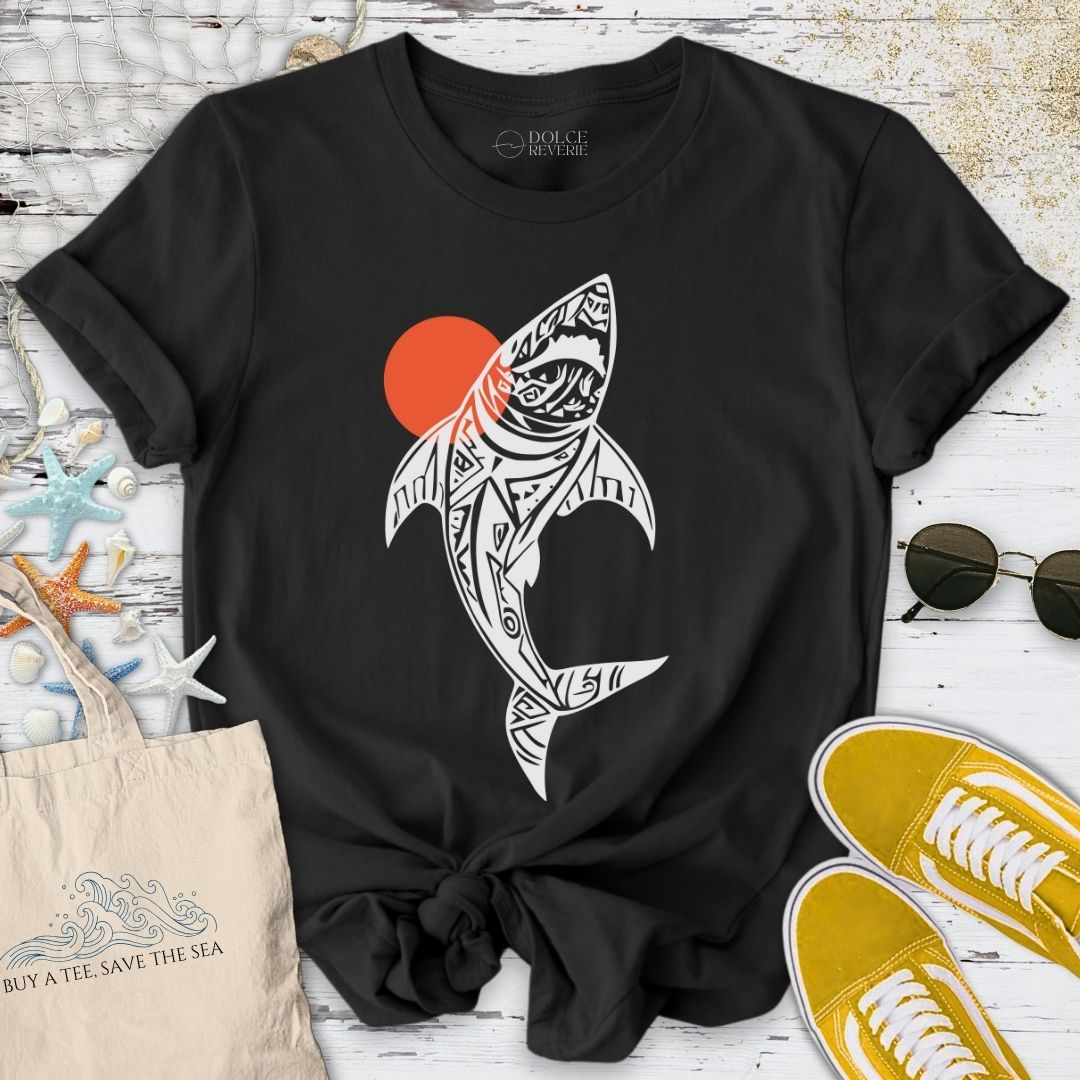 Tribal Shark T-Shirt