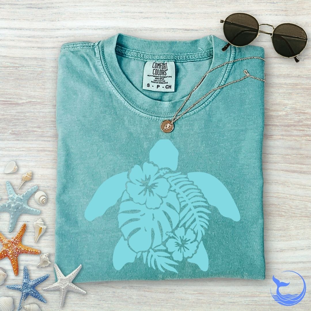Plant Turtle Comfort Colors T-Shirt
