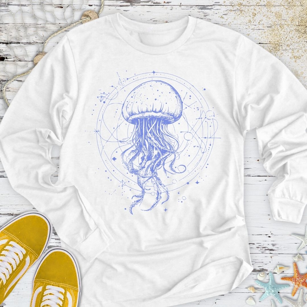 Cosmic Jellyfish Long Sleeve Tee