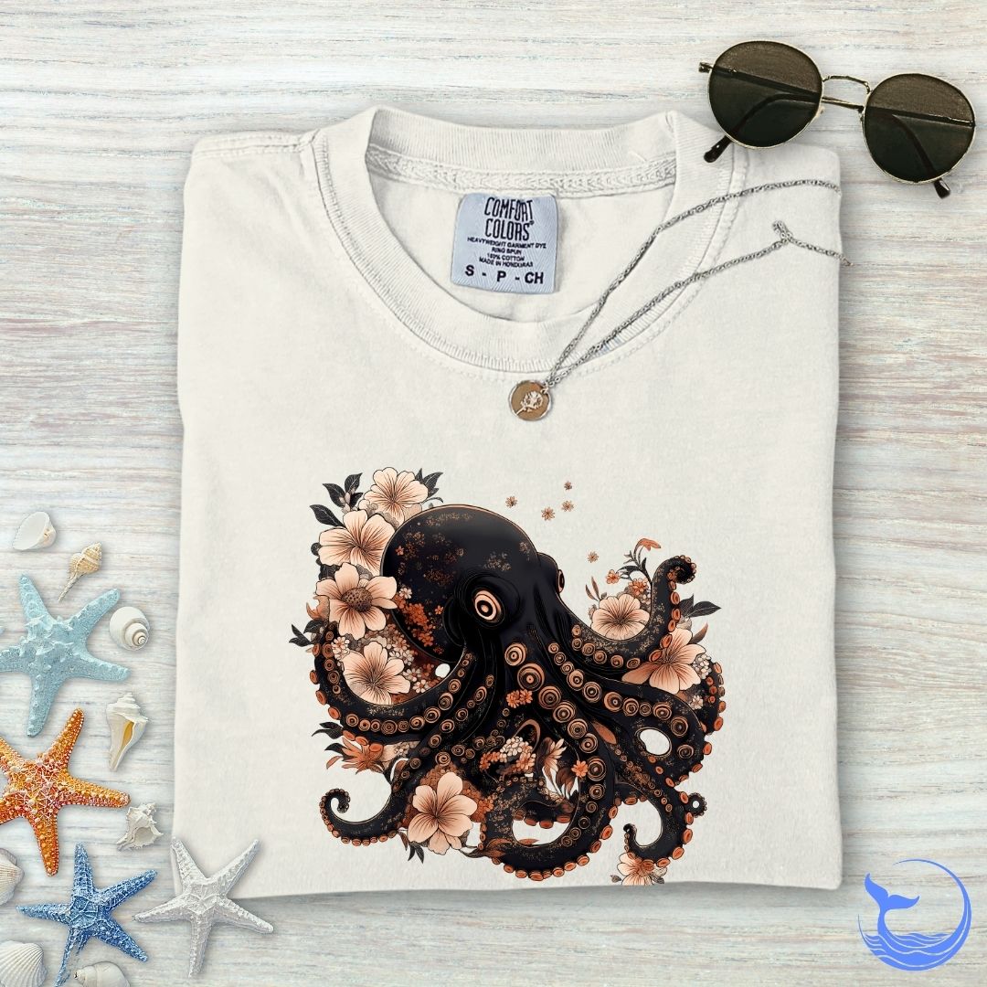 Japanese Octopus Comfort Colors T-Shirt