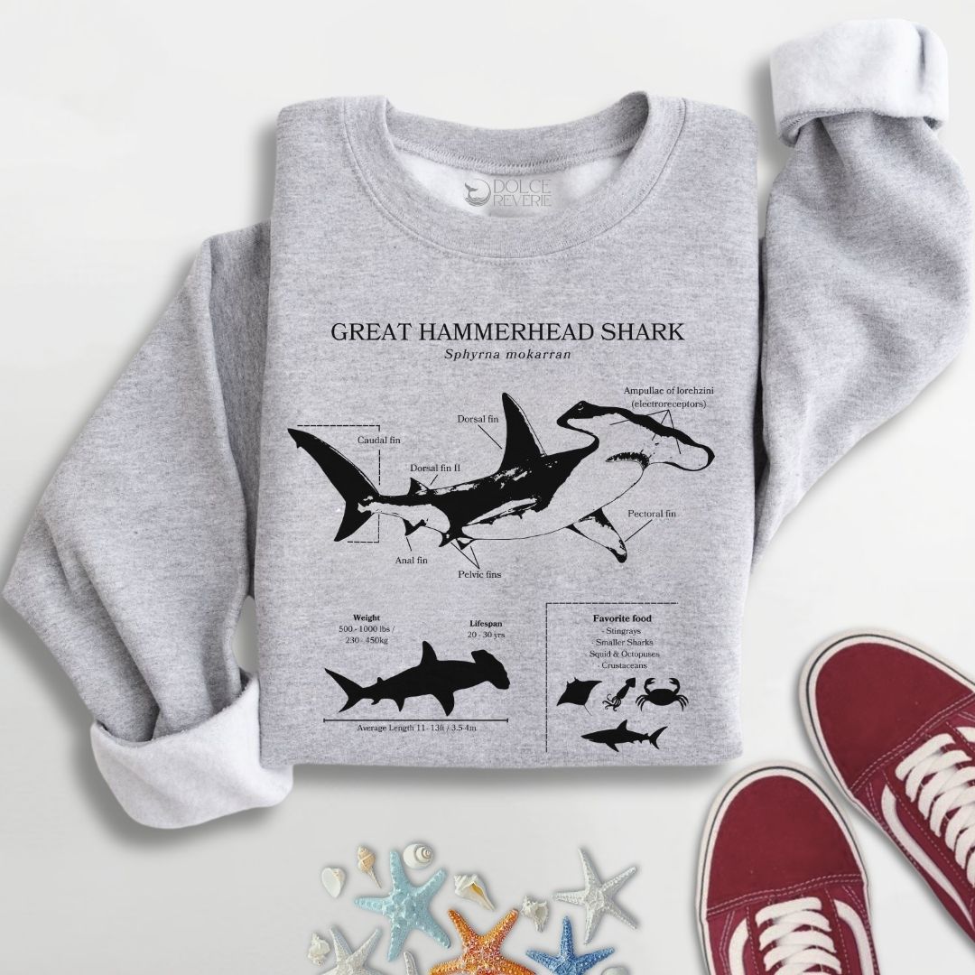 Hammerhead Shark Sweatshirt