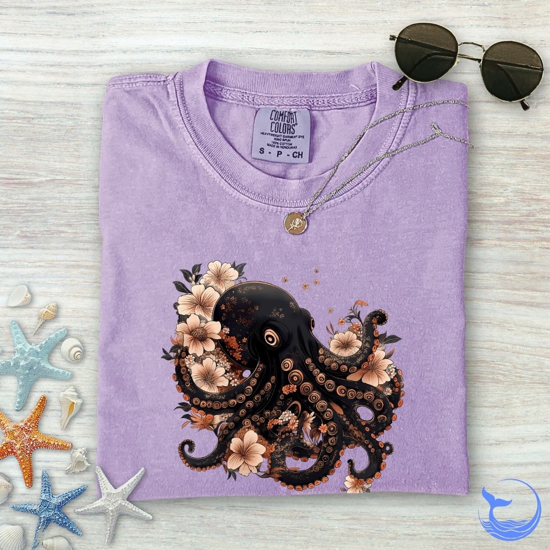 Japanese Octopus Comfort Colors T-Shirt