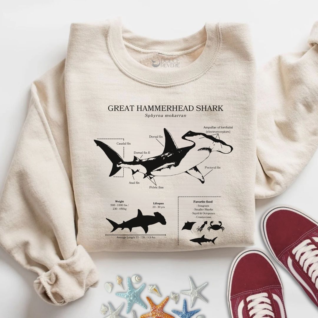 Hammerhead Shark Sweatshirt