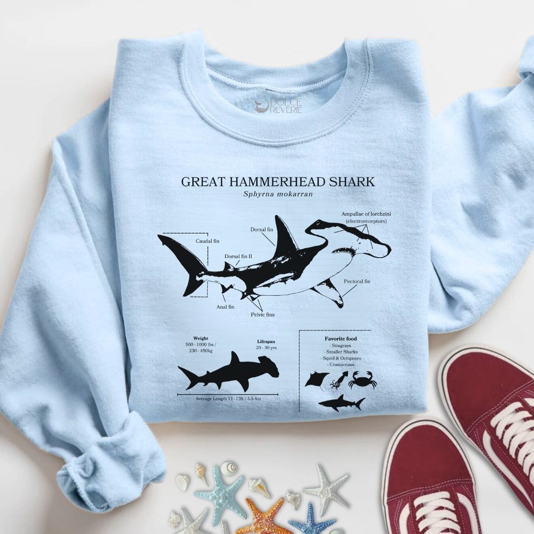 Hammerhead Shark Sweatshirt