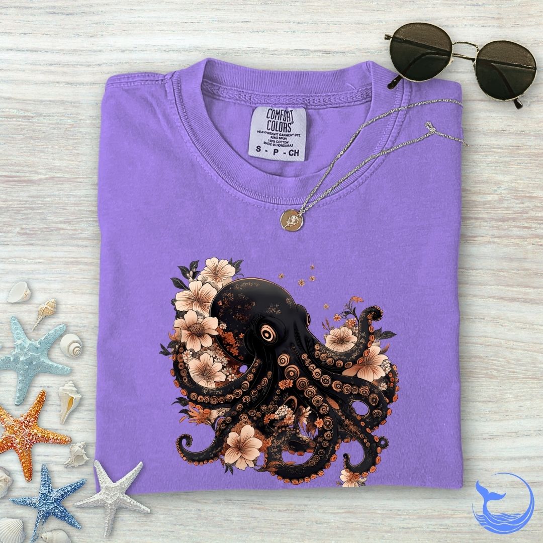 Japanese Octopus Comfort Colors T-Shirt