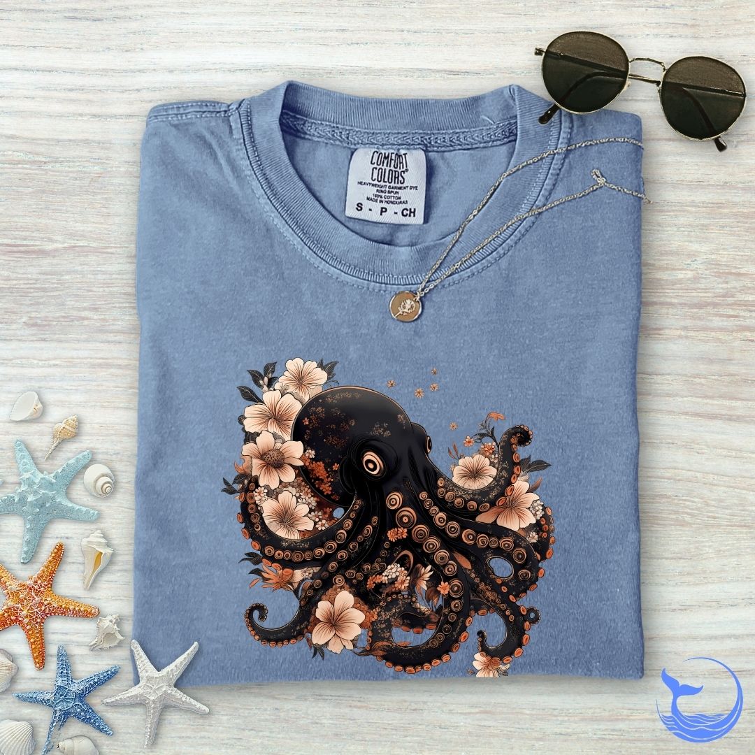 Japanese Octopus Comfort Colors T-Shirt