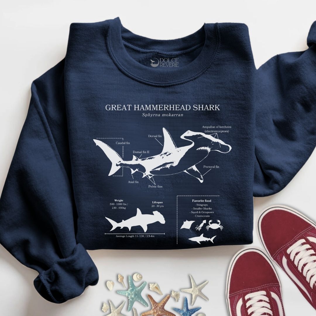 Hammerhead Shark Sweatshirt