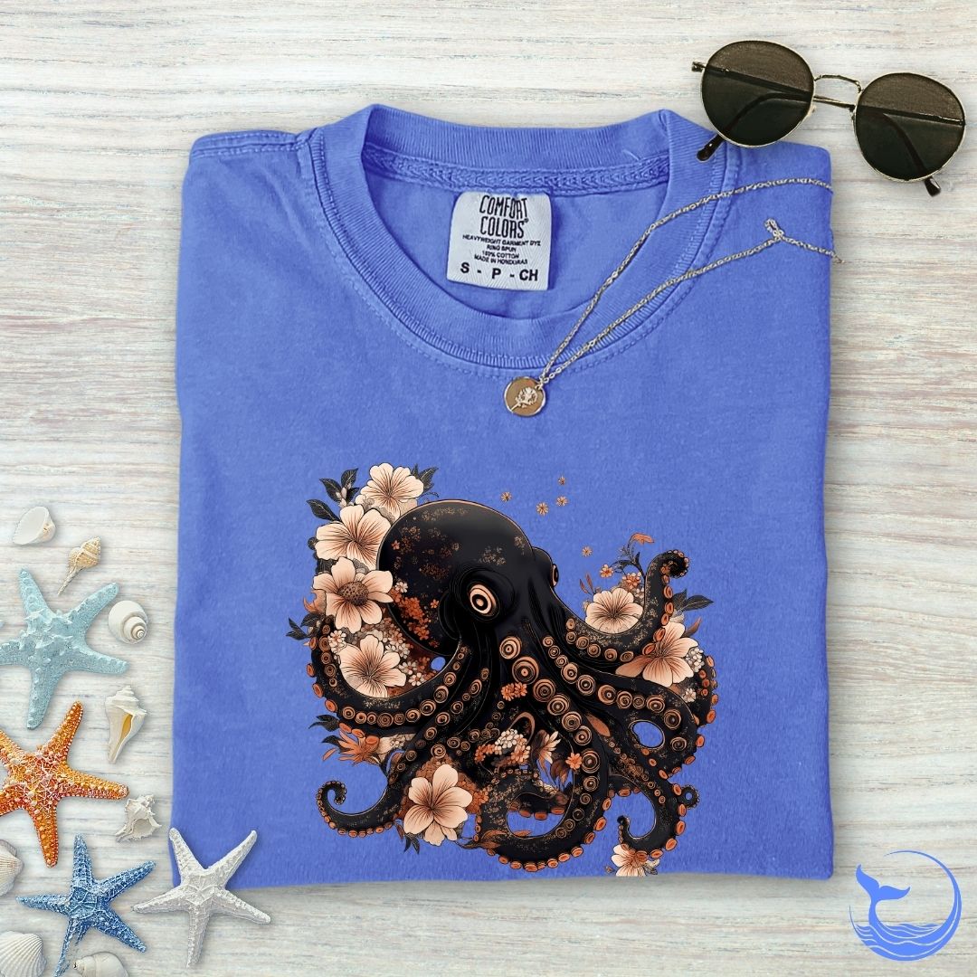 Japanese Octopus Comfort Colors T-Shirt