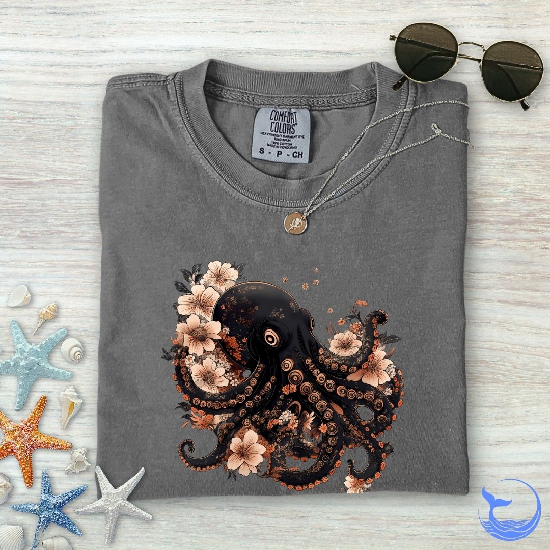 Japanese Octopus Comfort Colors T-Shirt