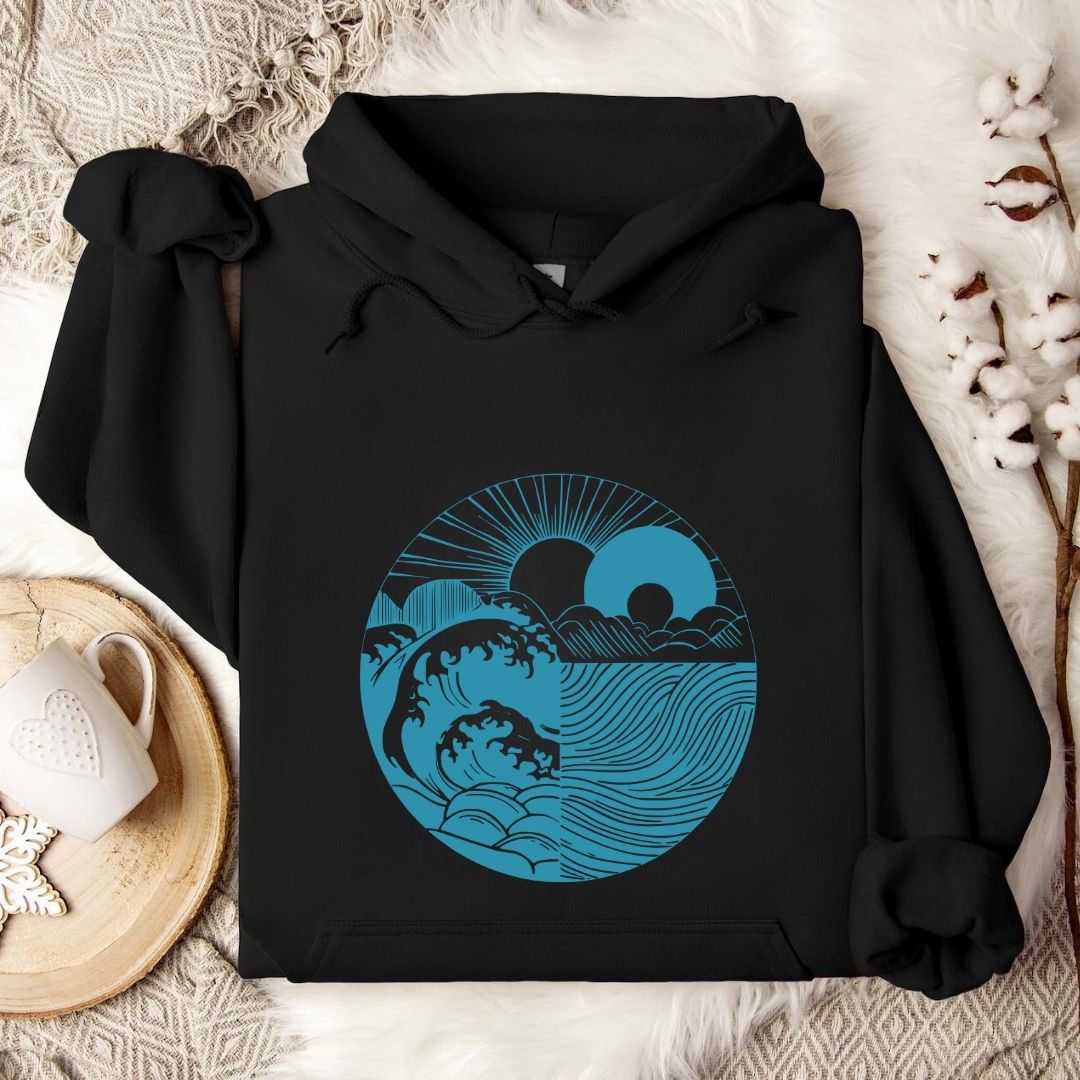 Sun and Sea Harmony Hoodie