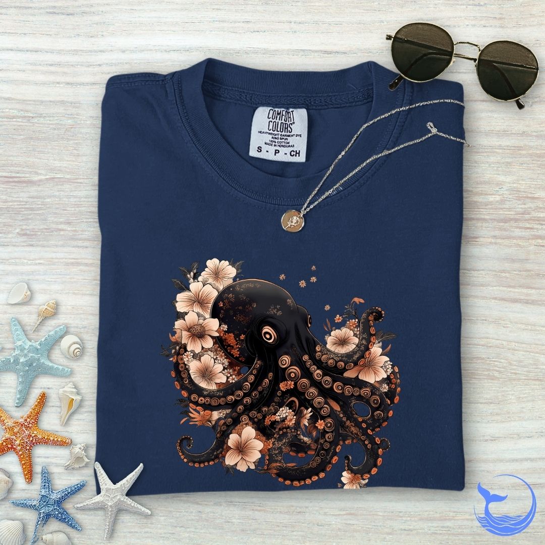 Japanese Octopus Comfort Colors T-Shirt