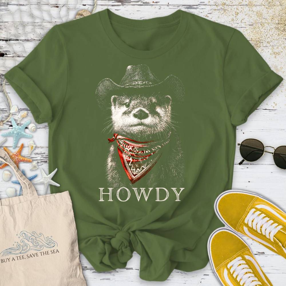 Howdy Otter T-Shirt
