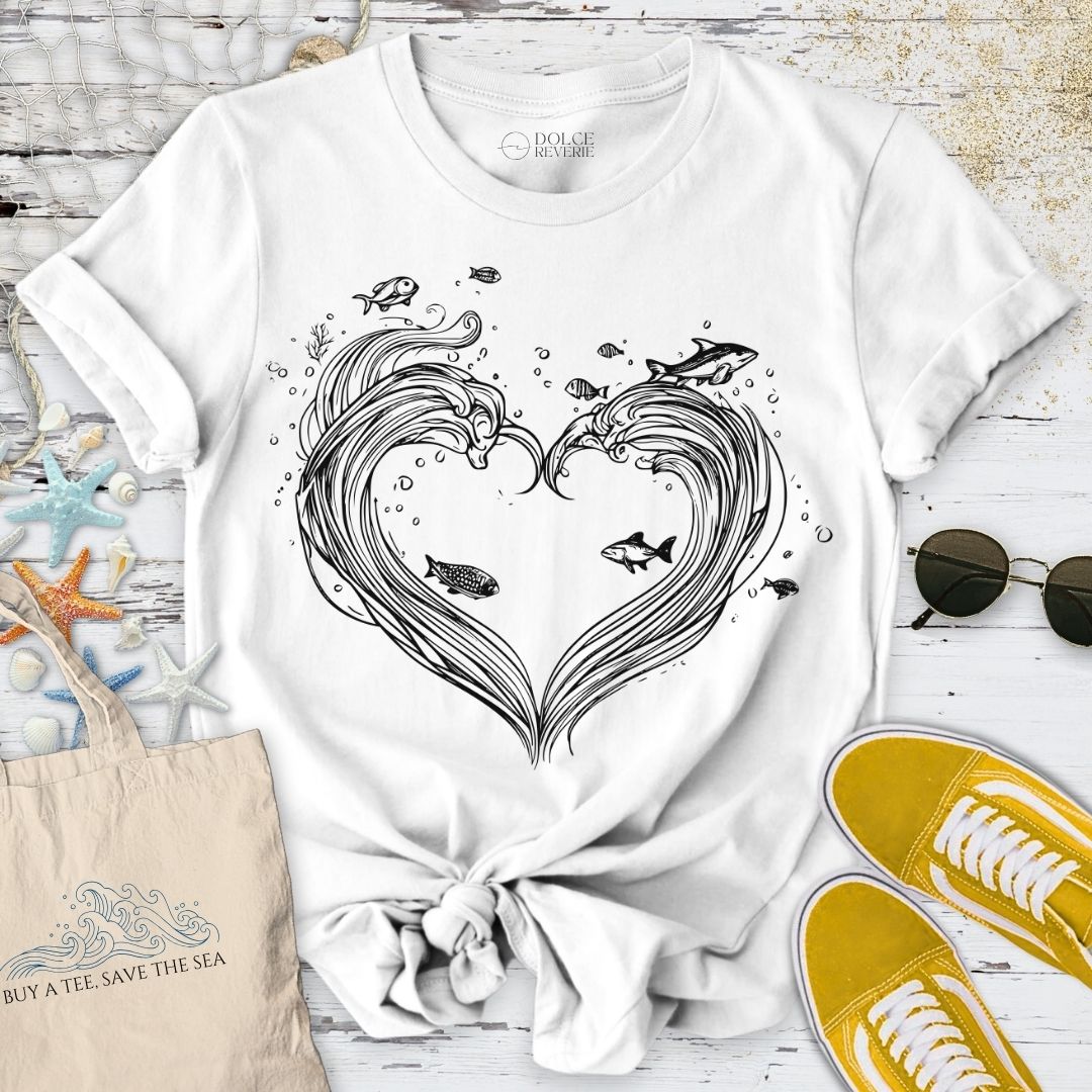 Heart Waves T-Shirt