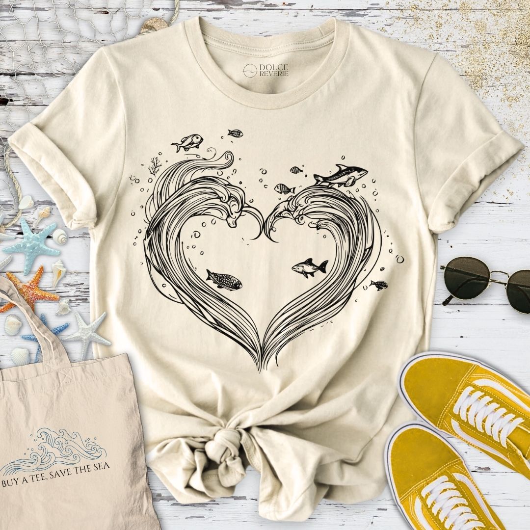 Heart Waves T-Shirt