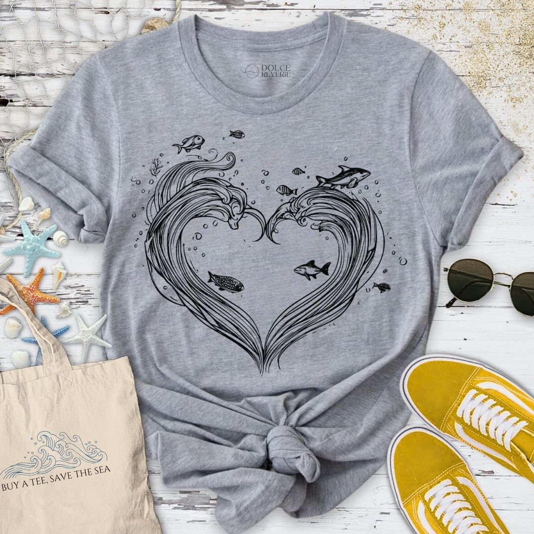 Heart Waves T-Shirt