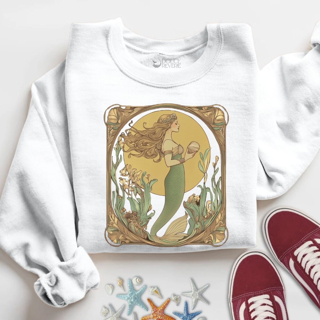 Golden Mermaid Sweatshirt