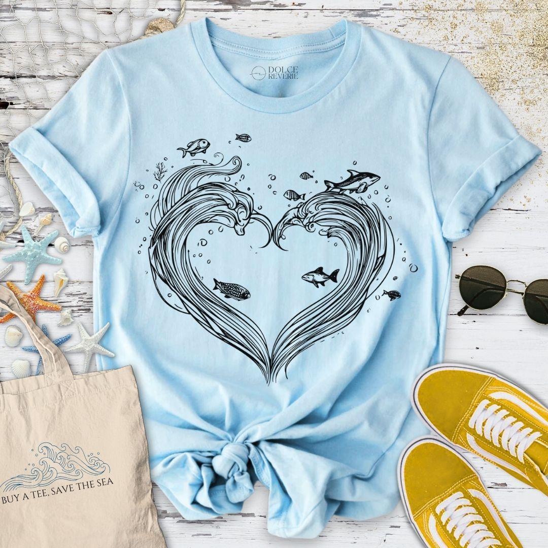 Heart Waves T-Shirt