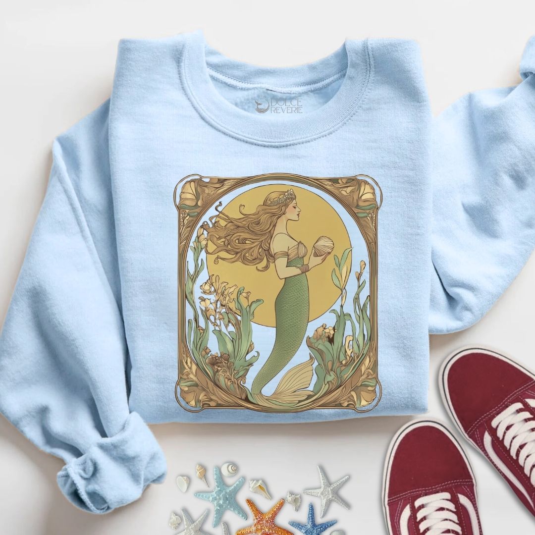 Golden Mermaid Sweatshirt