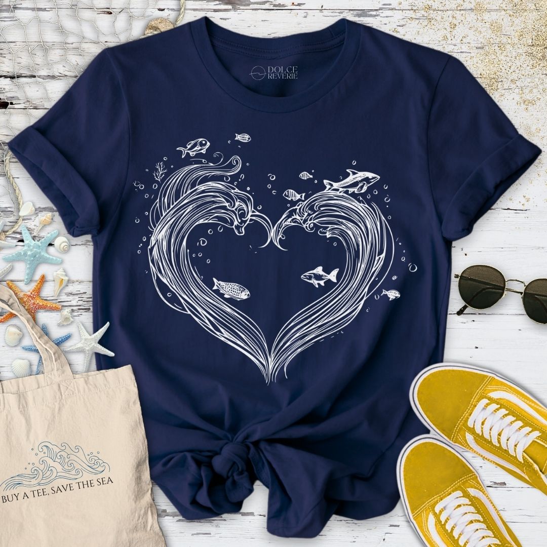 Heart Waves T-Shirt