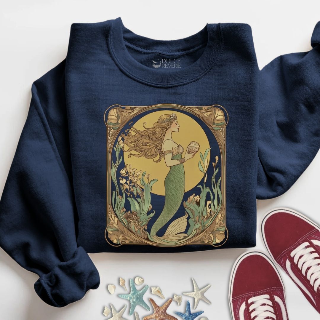 Golden Mermaid Sweatshirt